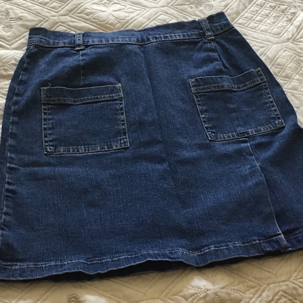 MINI JEAN SKIRT